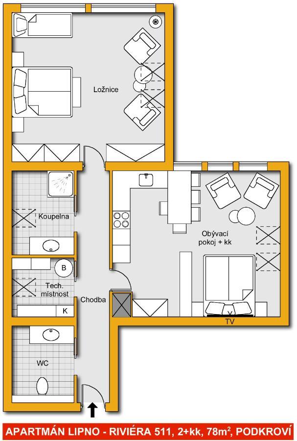 Luxury Apartman Lipno Lipno nad Vltavou Exterior foto
